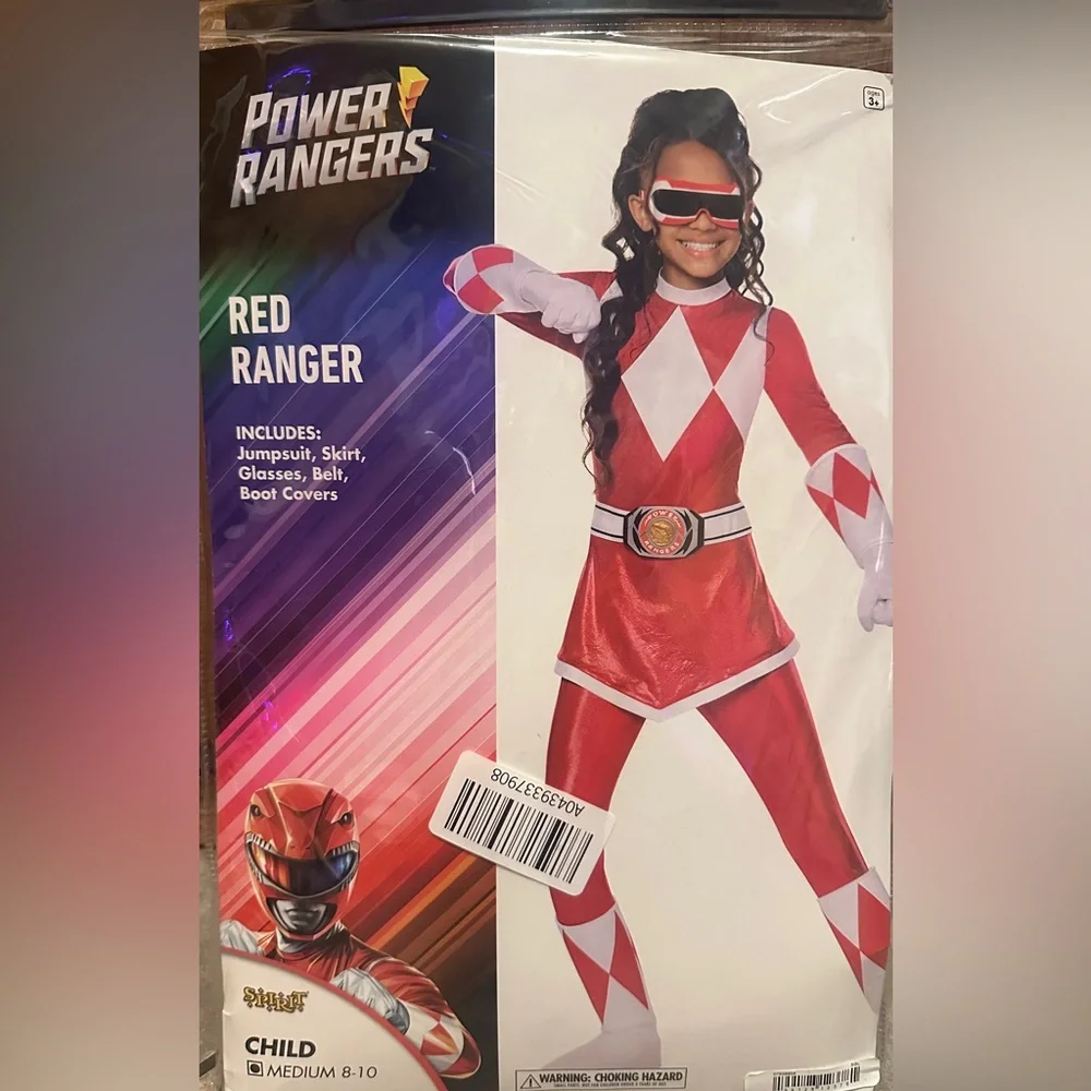 Power Rangers Red Ranger Child Costume - Picture 2 of 4